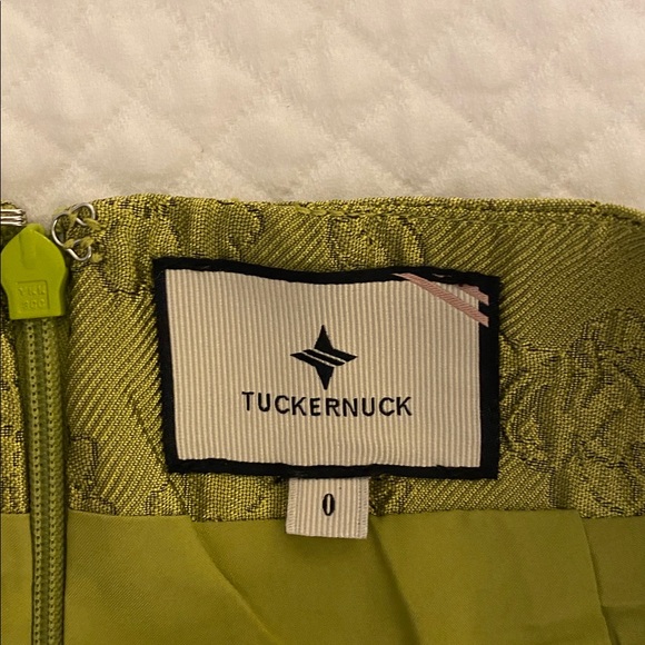 Tuckernuck Brocade Metallic Vest and Skirt Size 0 - Picture 5 of 8